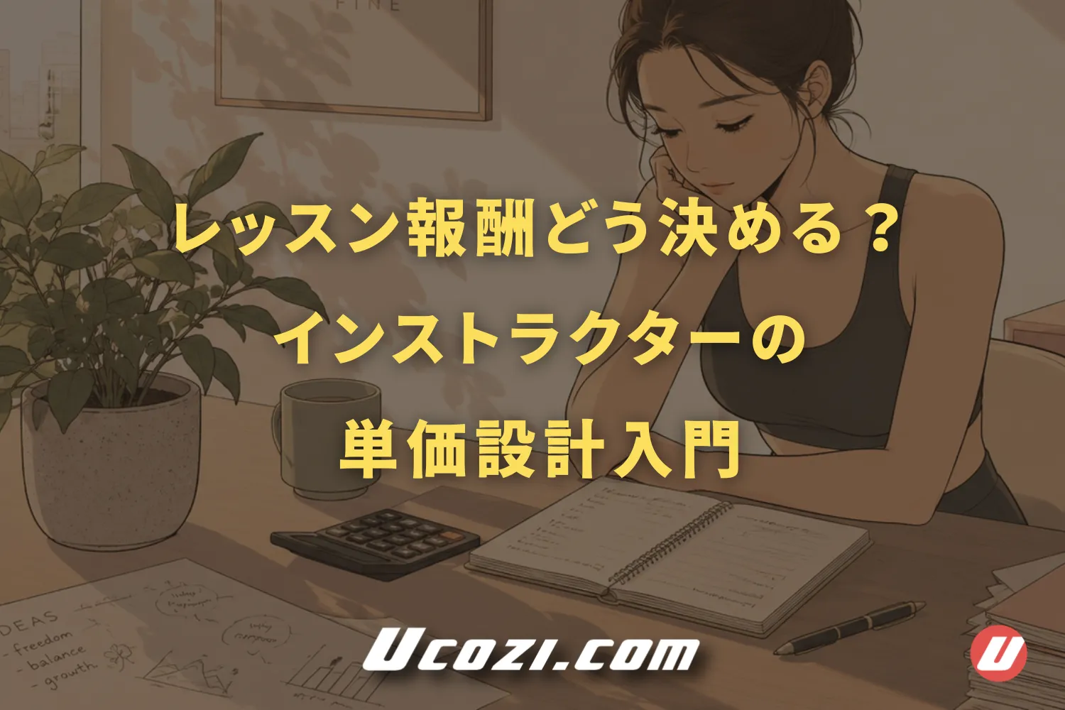 レッスン報酬はどう決める？インストラクターの単価設計入門